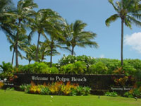 Poipu Beach Welcome Kauai